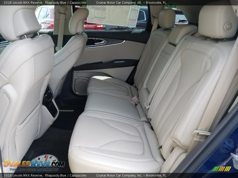 2018 Lincoln MKX Reserve Rhapsody Blue / Cappuccino Photo #10
