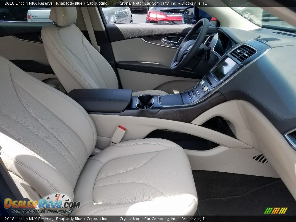 2018 Lincoln MKX Reserve Rhapsody Blue / Cappuccino Photo #12