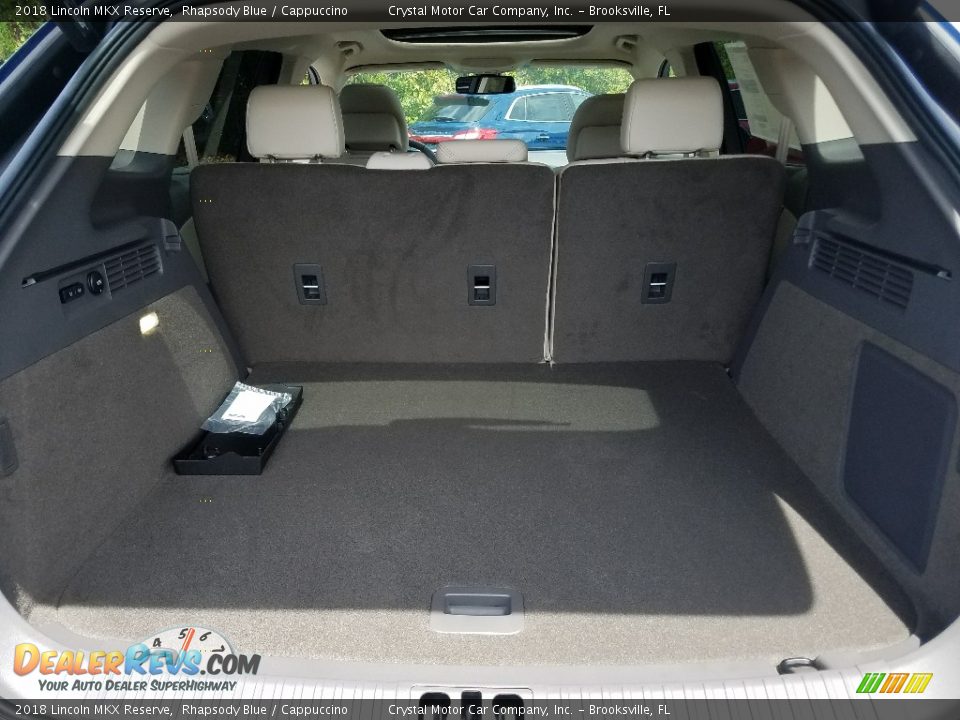 2018 Lincoln MKX Reserve Rhapsody Blue / Cappuccino Photo #19