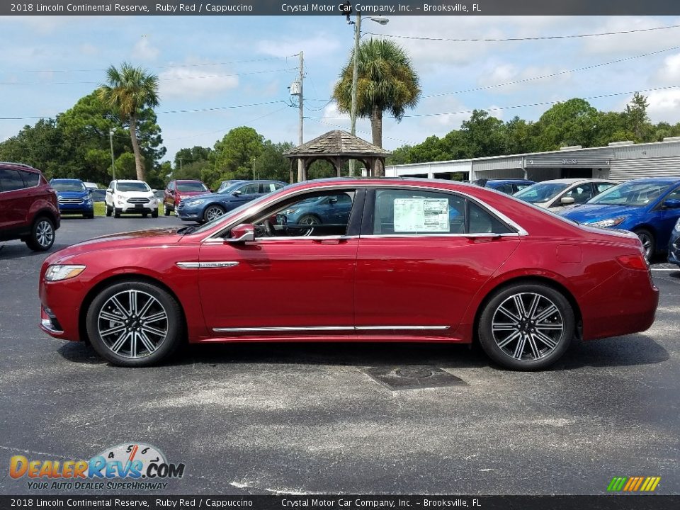 Ruby Red 2018 Lincoln Continental Reserve Photo #2