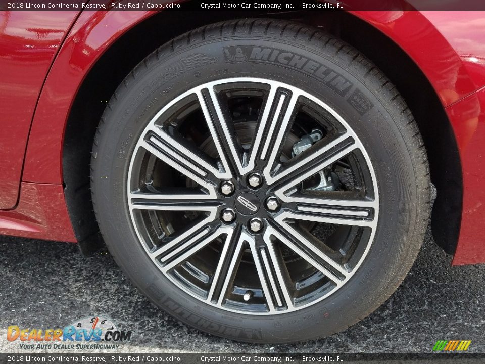 2018 Lincoln Continental Reserve Ruby Red / Cappuccino Photo #20