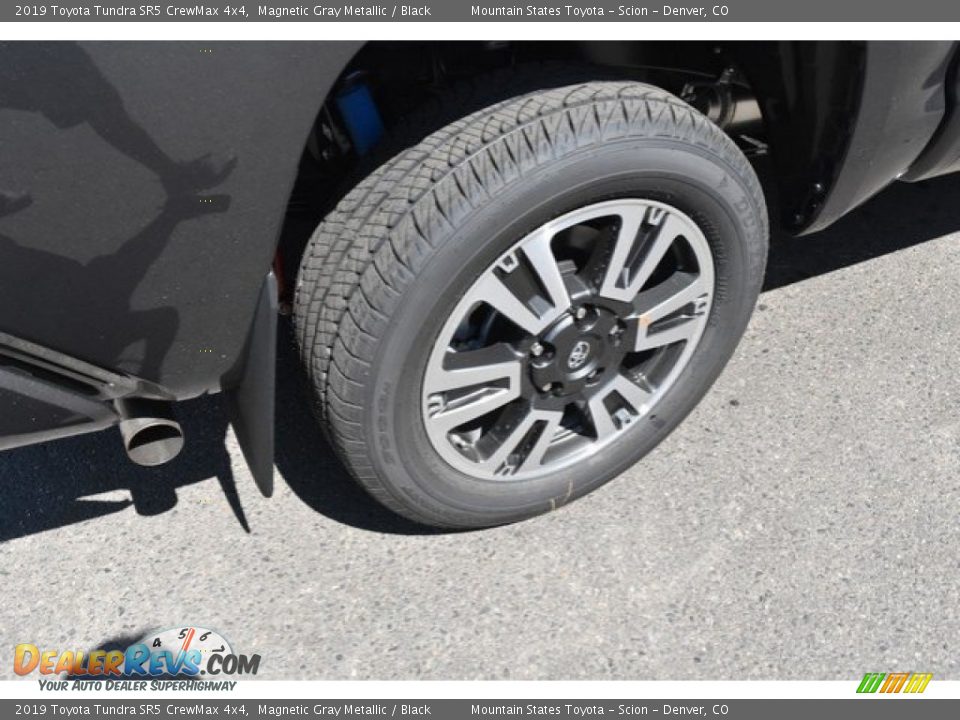 2019 Toyota Tundra SR5 CrewMax 4x4 Magnetic Gray Metallic / Black Photo #34