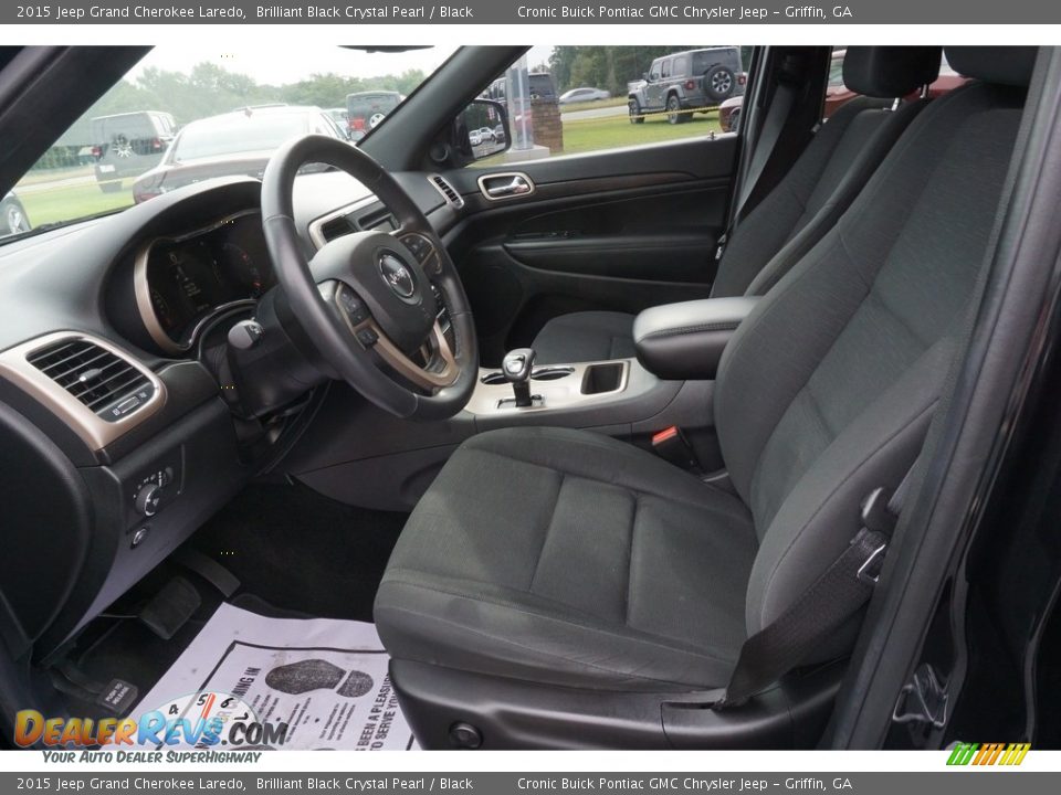 2015 Jeep Grand Cherokee Laredo Brilliant Black Crystal Pearl / Black Photo #4