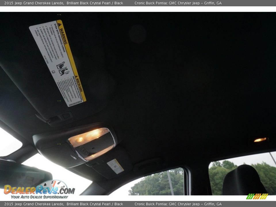 2015 Jeep Grand Cherokee Laredo Brilliant Black Crystal Pearl / Black Photo #6