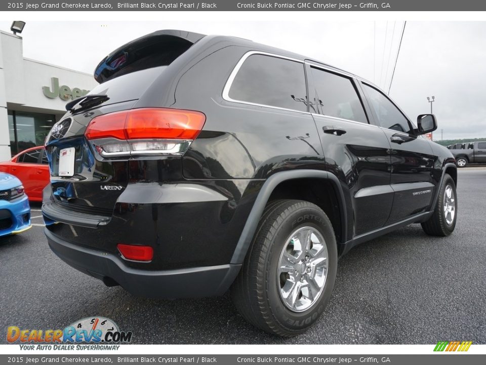 2015 Jeep Grand Cherokee Laredo Brilliant Black Crystal Pearl / Black Photo #11