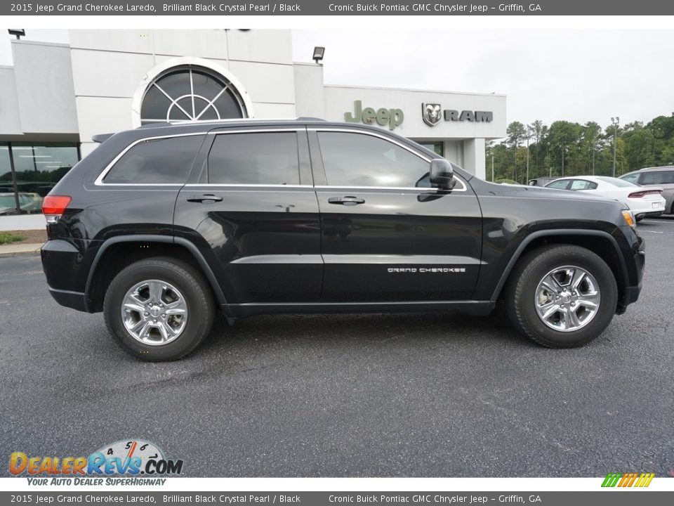2015 Jeep Grand Cherokee Laredo Brilliant Black Crystal Pearl / Black Photo #12