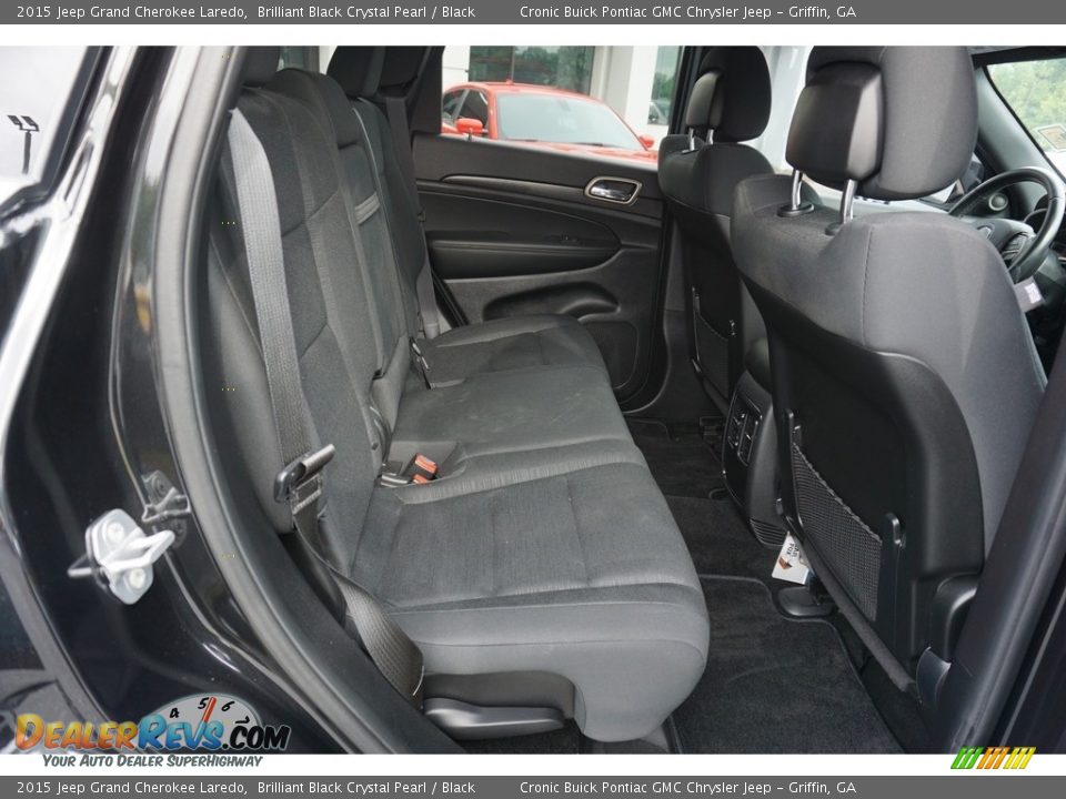 2015 Jeep Grand Cherokee Laredo Brilliant Black Crystal Pearl / Black Photo #14