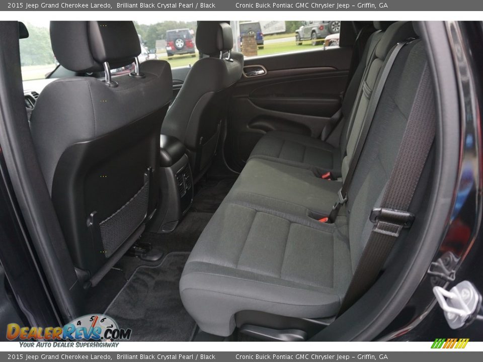 2015 Jeep Grand Cherokee Laredo Brilliant Black Crystal Pearl / Black Photo #16