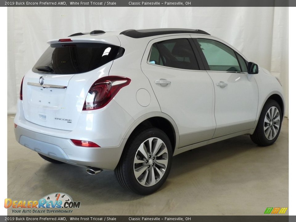 2019 Buick Encore Preferred AWD White Frost Tricoat / Shale Photo #2