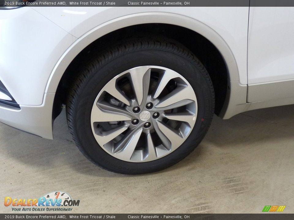 2019 Buick Encore Preferred AWD White Frost Tricoat / Shale Photo #5