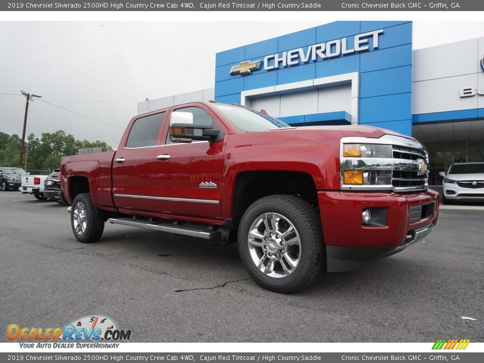 2019 Chevrolet Silverado 2500HD High Country Crew Cab 4WD Cajun Red Tintcoat / High Country Saddle Photo #1