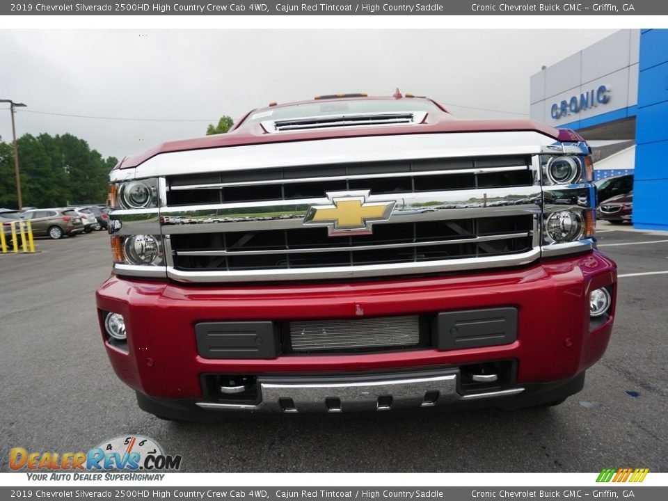2019 Chevrolet Silverado 2500HD High Country Crew Cab 4WD Cajun Red Tintcoat / High Country Saddle Photo #2