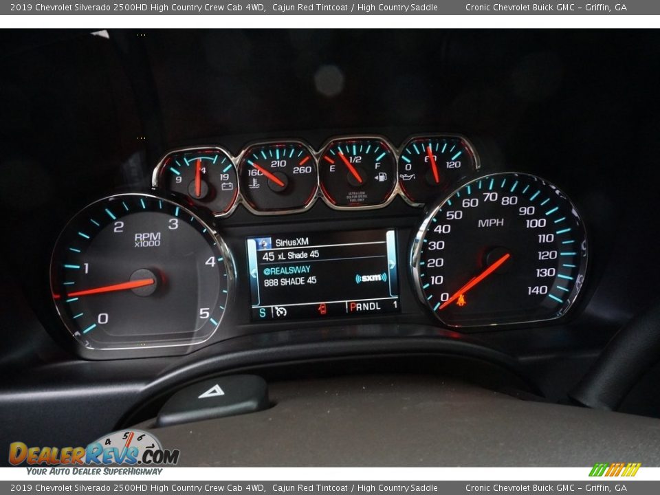 2019 Chevrolet Silverado 2500HD High Country Crew Cab 4WD Gauges Photo #7