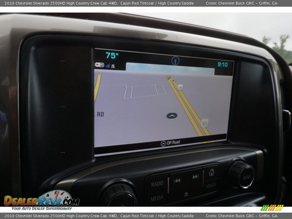 Navigation of 2019 Chevrolet Silverado 2500HD High Country Crew Cab 4WD Photo #8