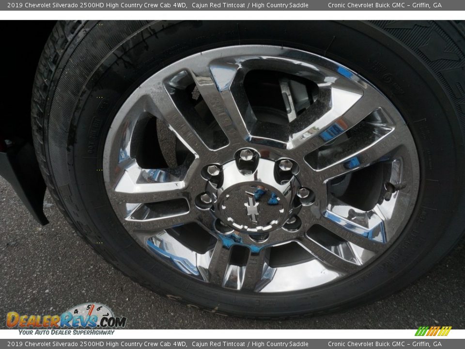 2019 Chevrolet Silverado 2500HD High Country Crew Cab 4WD Cajun Red Tintcoat / High Country Saddle Photo #9
