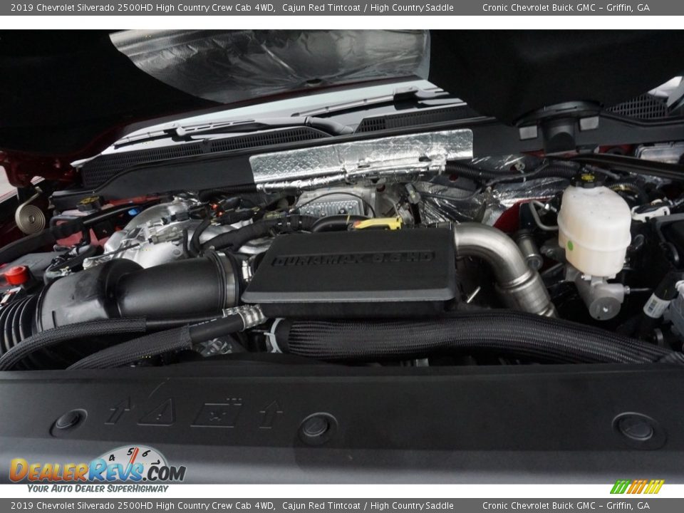 2019 Chevrolet Silverado 2500HD High Country Crew Cab 4WD Cajun Red Tintcoat / High Country Saddle Photo #10