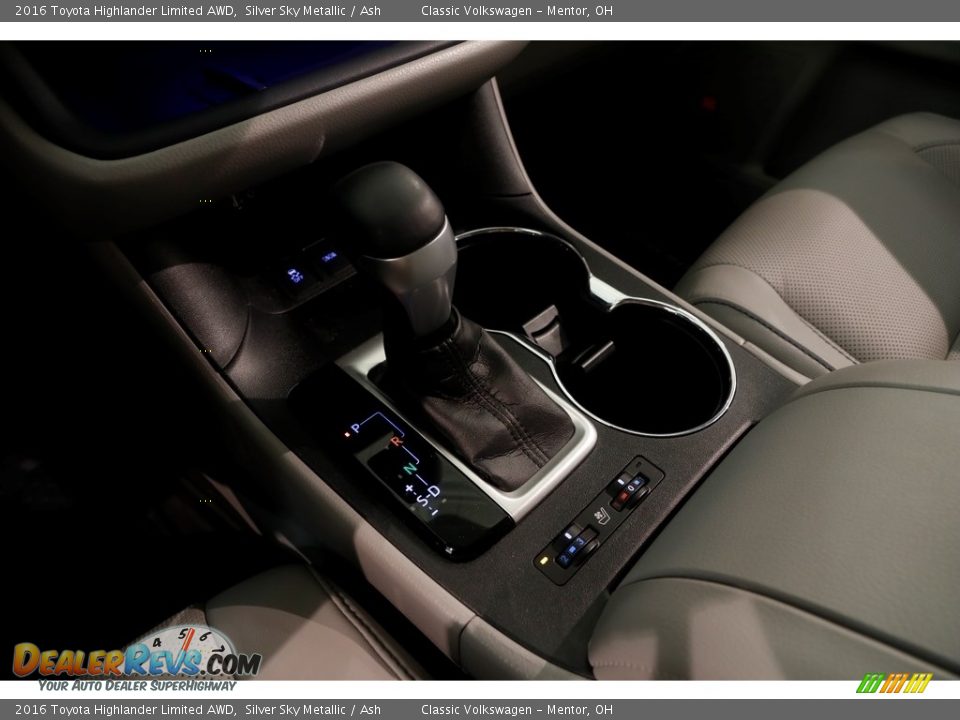 2016 Toyota Highlander Limited AWD Silver Sky Metallic / Ash Photo #14