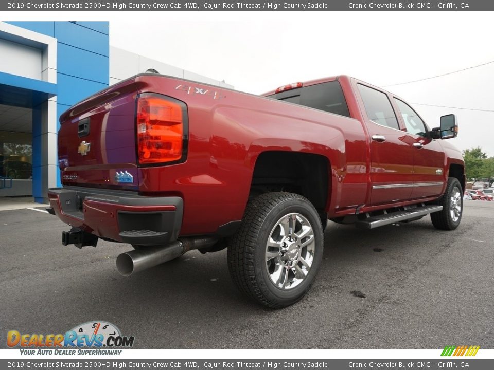 2019 Chevrolet Silverado 2500HD High Country Crew Cab 4WD Cajun Red Tintcoat / High Country Saddle Photo #12