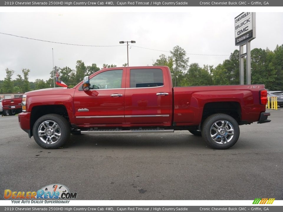 2019 Chevrolet Silverado 2500HD High Country Crew Cab 4WD Cajun Red Tintcoat / High Country Saddle Photo #15