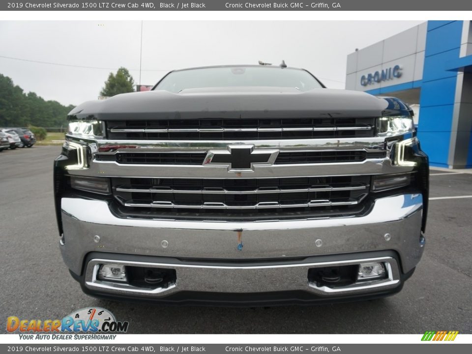 2019 Chevrolet Silverado 1500 LTZ Crew Cab 4WD Black / Jet Black Photo #2