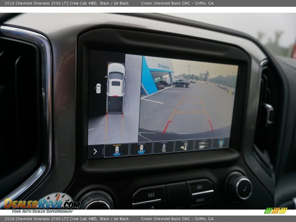 2019 Chevrolet Silverado 1500 LTZ Crew Cab 4WD Black / Jet Black Photo #8
