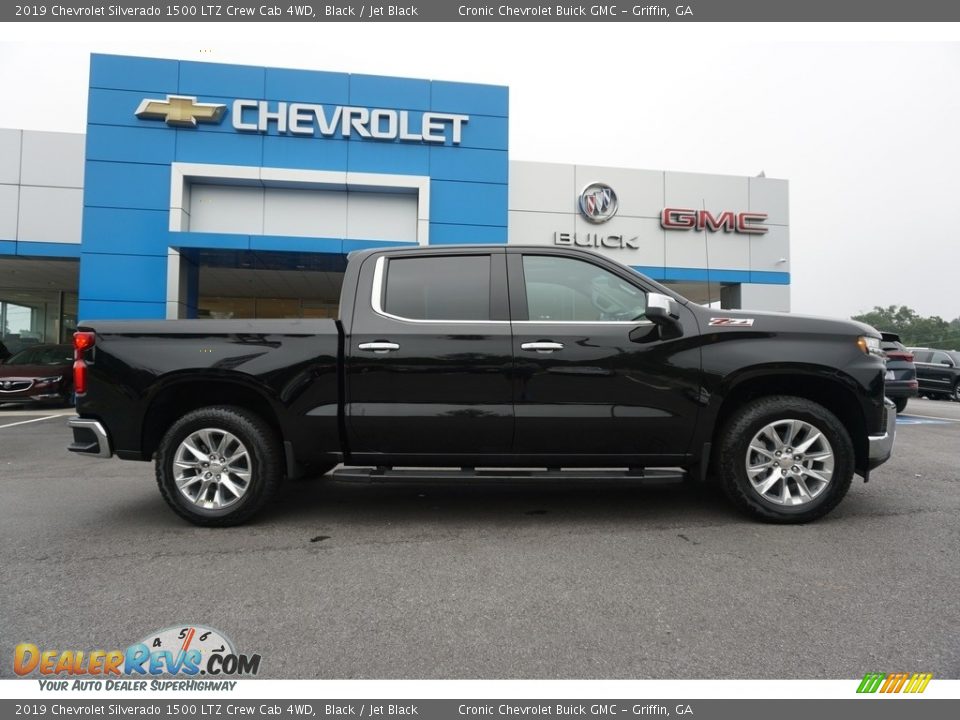 Black 2019 Chevrolet Silverado 1500 LTZ Crew Cab 4WD Photo #13