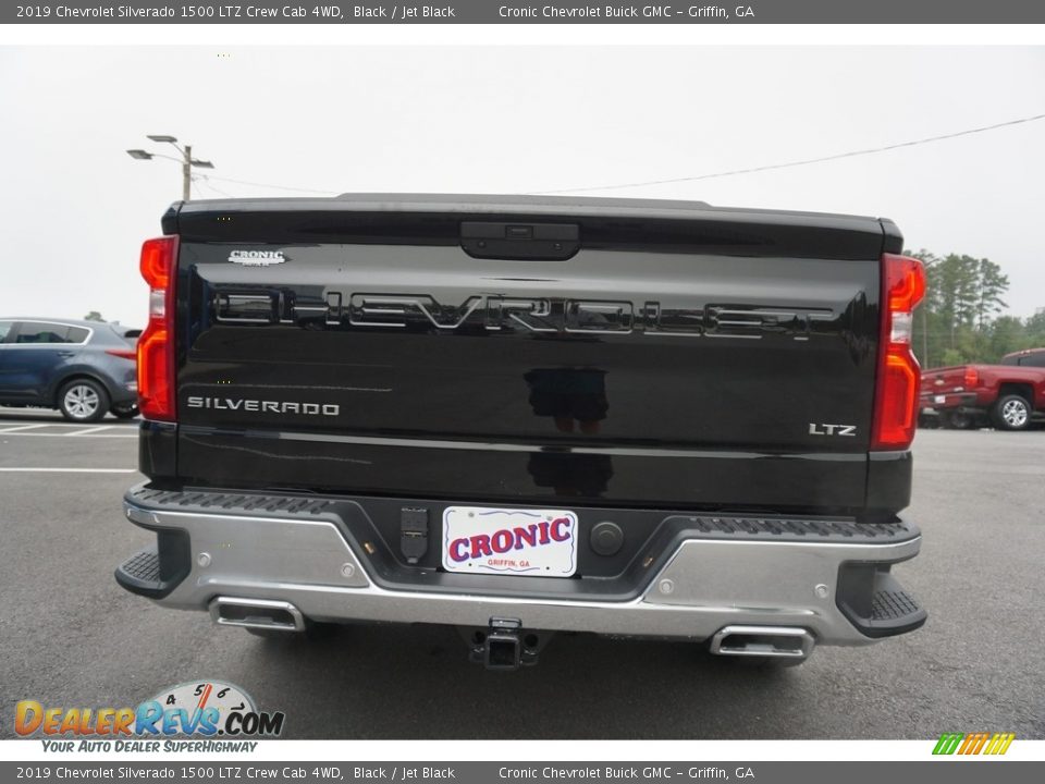 2019 Chevrolet Silverado 1500 LTZ Crew Cab 4WD Black / Jet Black Photo #15