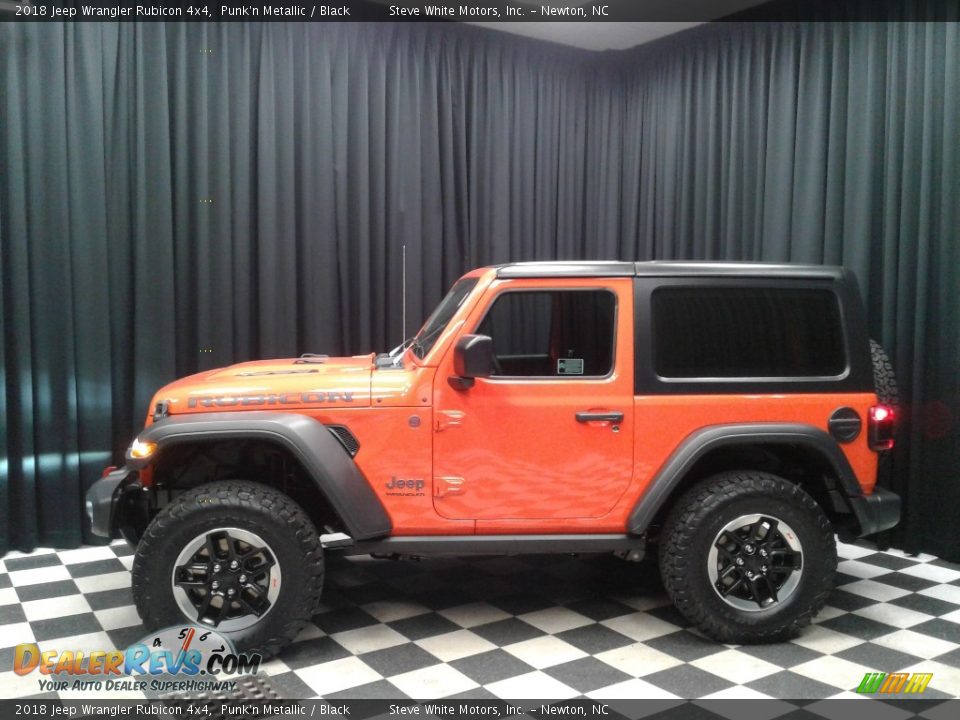 2018 Jeep Wrangler Rubicon 4x4 Punk'n Metallic / Black Photo #1