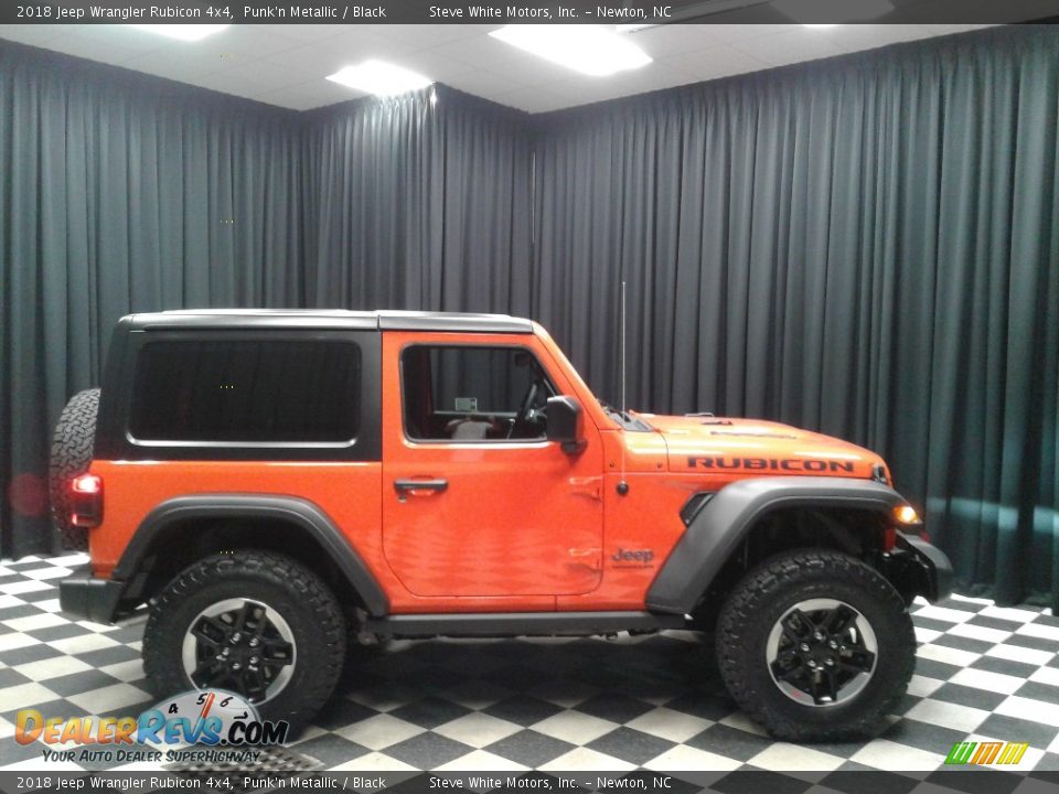 2018 Jeep Wrangler Rubicon 4x4 Punk'n Metallic / Black Photo #5