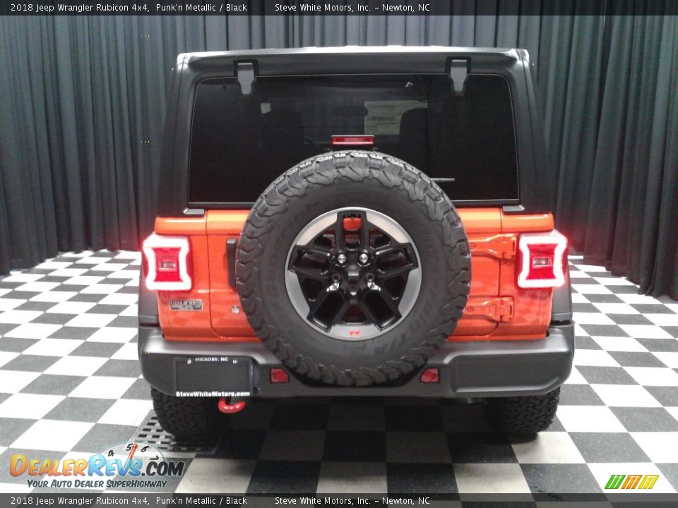 2018 Jeep Wrangler Rubicon 4x4 Punk'n Metallic / Black Photo #7