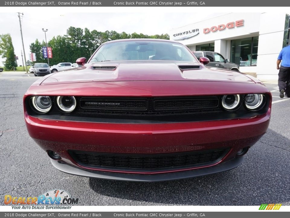 2018 Dodge Challenger SXT Octane Red Pearl / Black Photo #2