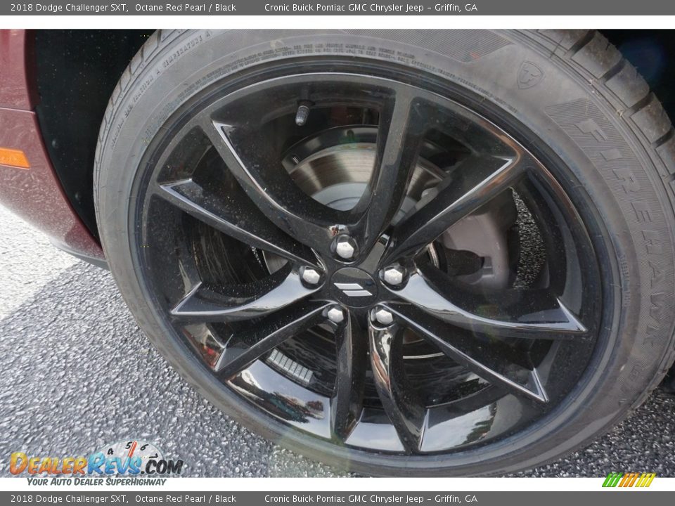 2018 Dodge Challenger SXT Octane Red Pearl / Black Photo #8