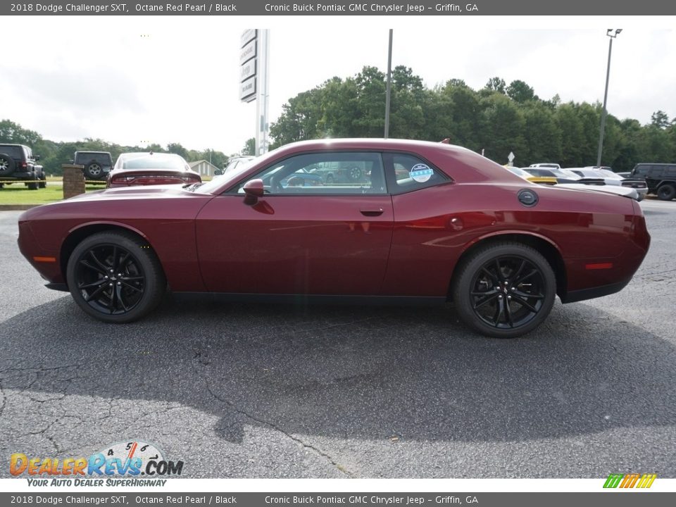 2018 Dodge Challenger SXT Octane Red Pearl / Black Photo #14