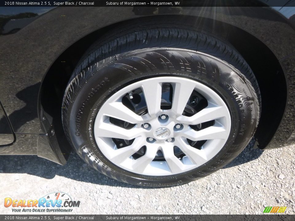 2018 Nissan Altima 2.5 S Super Black / Charcoal Photo #2