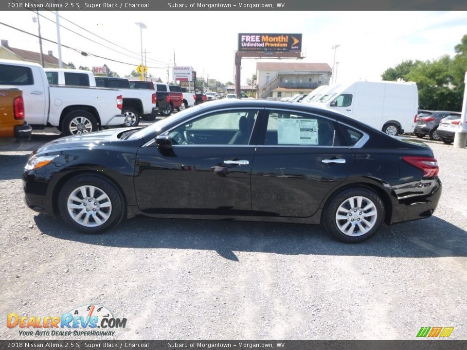 2018 Nissan Altima 2.5 S Super Black / Charcoal Photo #7