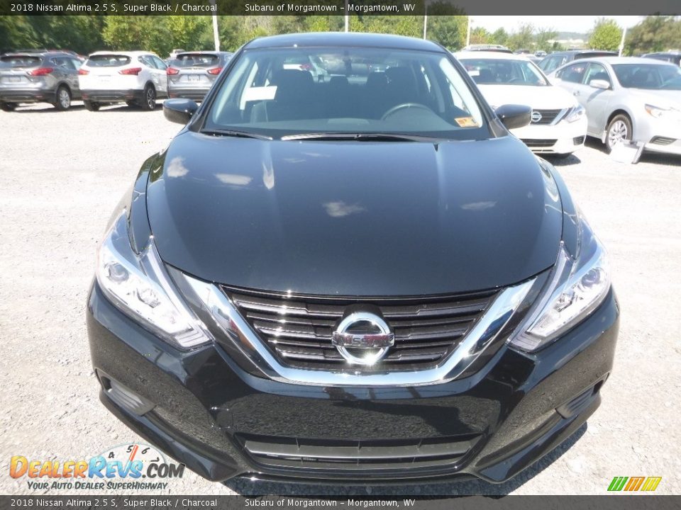 2018 Nissan Altima 2.5 S Super Black / Charcoal Photo #9