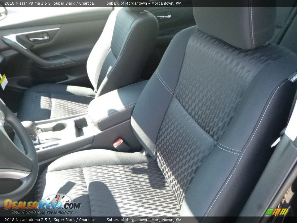 2018 Nissan Altima 2.5 S Super Black / Charcoal Photo #14