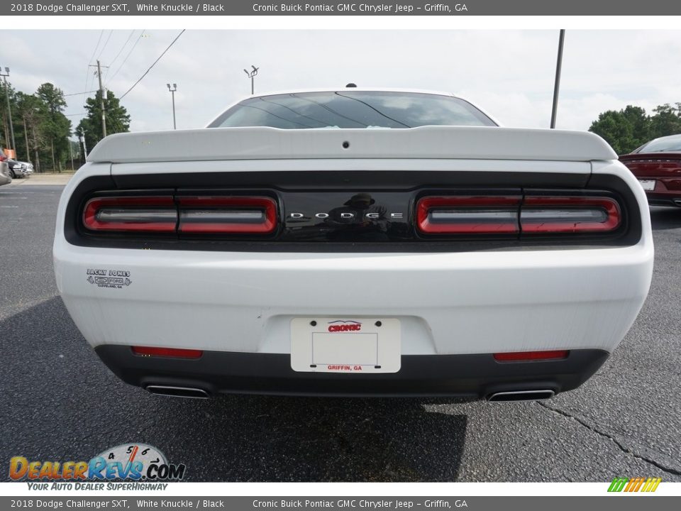 2018 Dodge Challenger SXT White Knuckle / Black Photo #13