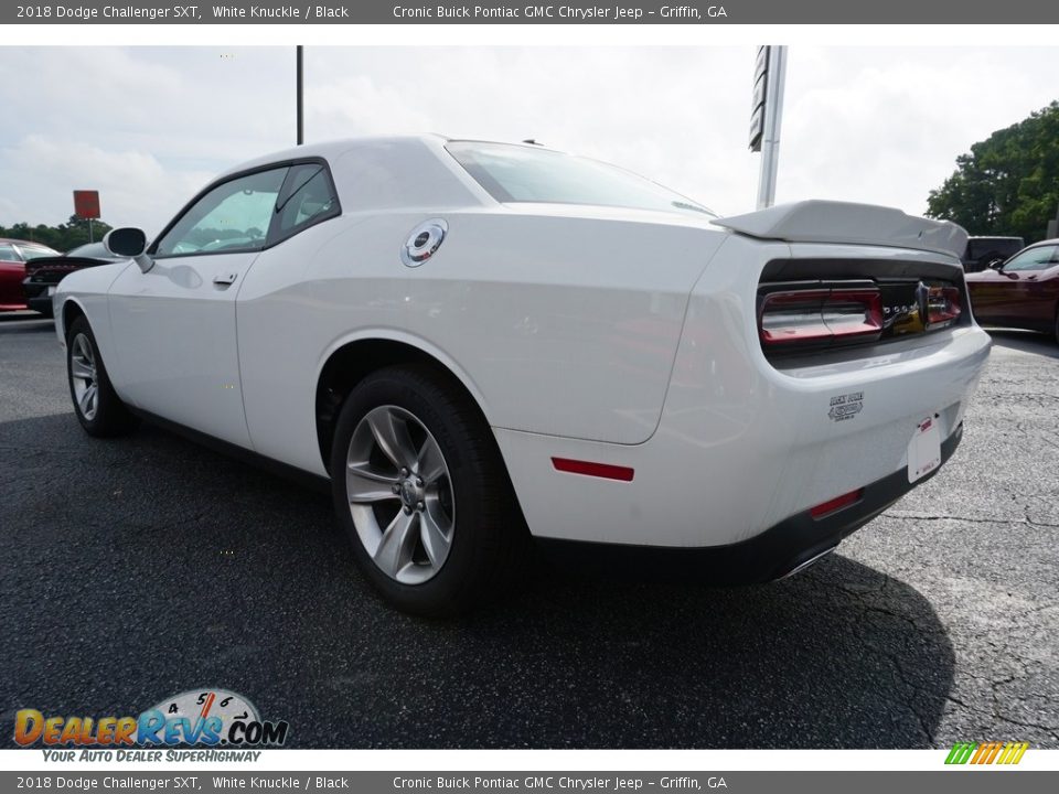 2018 Dodge Challenger SXT White Knuckle / Black Photo #14