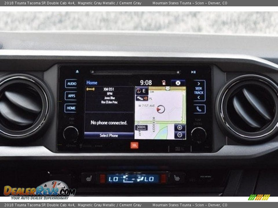 2018 Toyota Tacoma SR Double Cab 4x4 Magnetic Gray Metallic / Cement Gray Photo #10