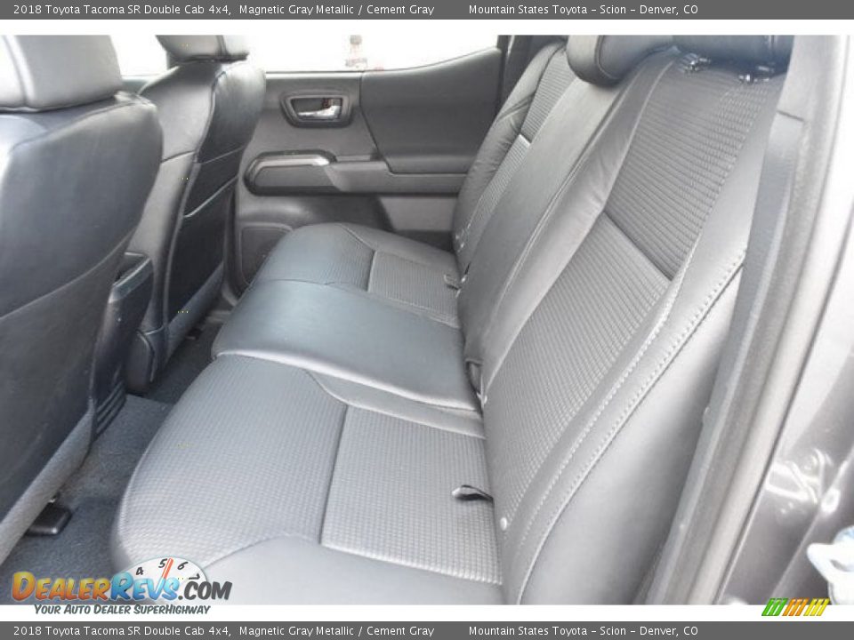 2018 Toyota Tacoma SR Double Cab 4x4 Magnetic Gray Metallic / Cement Gray Photo #15