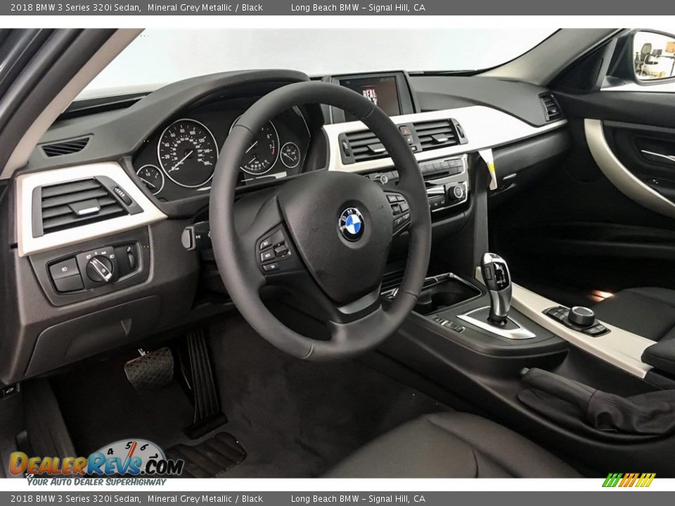 2018 BMW 3 Series 320i Sedan Mineral Grey Metallic / Black Photo #4