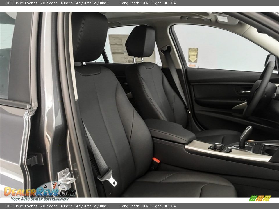 2018 BMW 3 Series 320i Sedan Mineral Grey Metallic / Black Photo #5