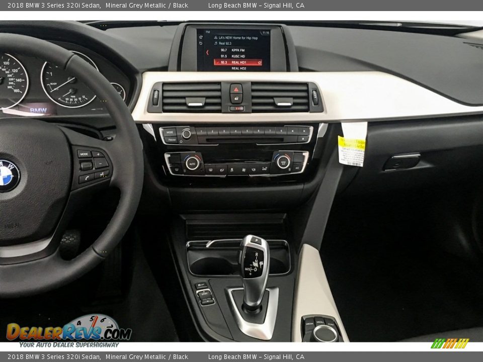 2018 BMW 3 Series 320i Sedan Mineral Grey Metallic / Black Photo #6
