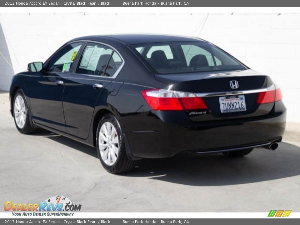 2013 Honda Accord EX Sedan Crystal Black Pearl / Black Photo #2