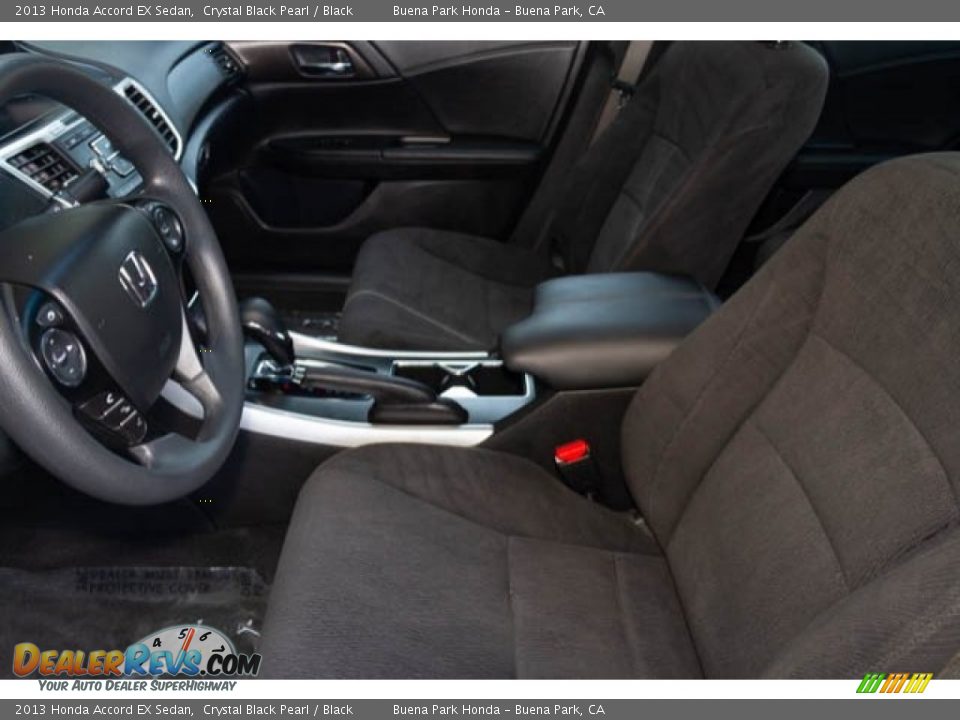 2013 Honda Accord EX Sedan Crystal Black Pearl / Black Photo #3