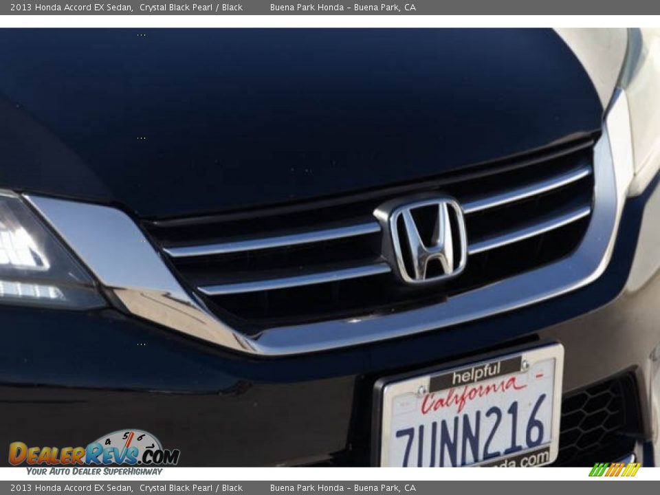 2013 Honda Accord EX Sedan Crystal Black Pearl / Black Photo #8