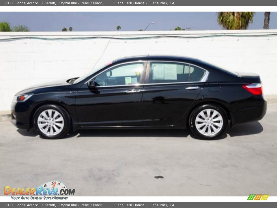 2013 Honda Accord EX Sedan Crystal Black Pearl / Black Photo #13
