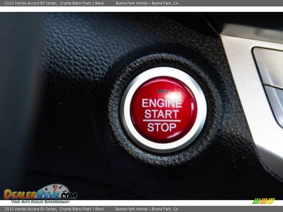2013 Honda Accord EX Sedan Crystal Black Pearl / Black Photo #15