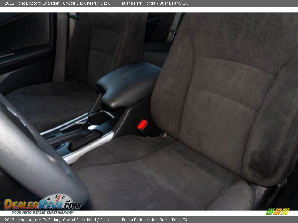 2013 Honda Accord EX Sedan Crystal Black Pearl / Black Photo #16